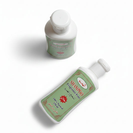 Fragrance-free shampoo for Umrah and Hajj