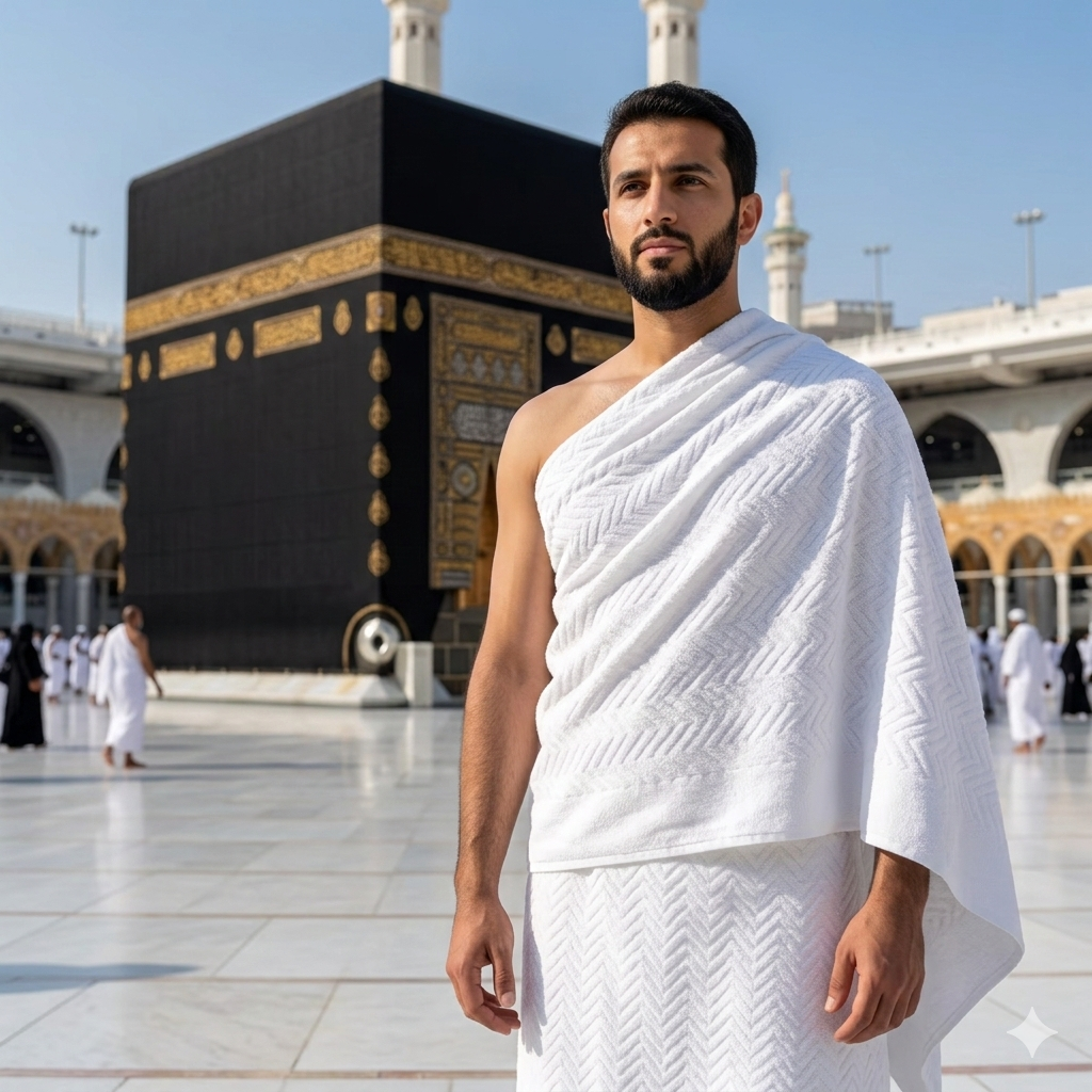 Men's Ihram Set — Premium Cotton (2 Piece)