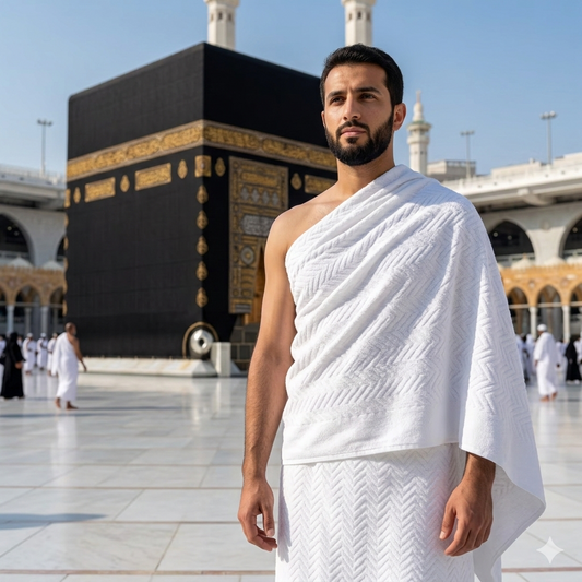 Men's Ihram Set — Premium Cotton (2 Piece)