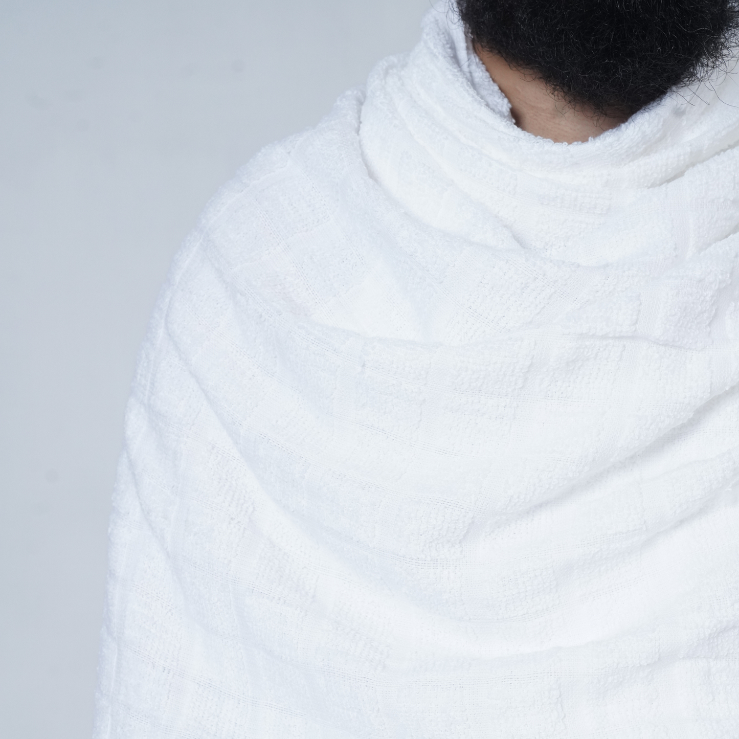 Family Umrah Kit (Men's Ihram + Kid's Ihram + Women's Hijab)