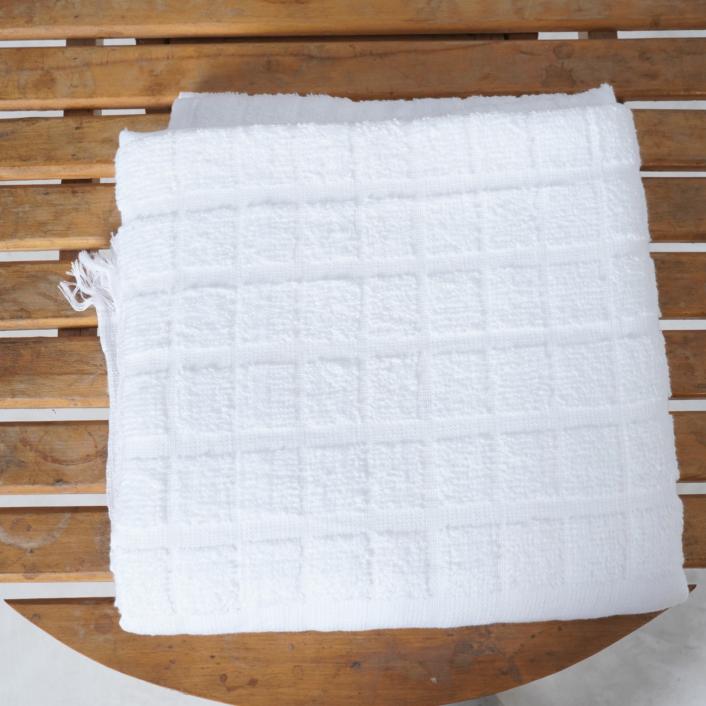 Rukn Classic — 100% Cotton Towel Ihram Set for Men (2 Piece)
