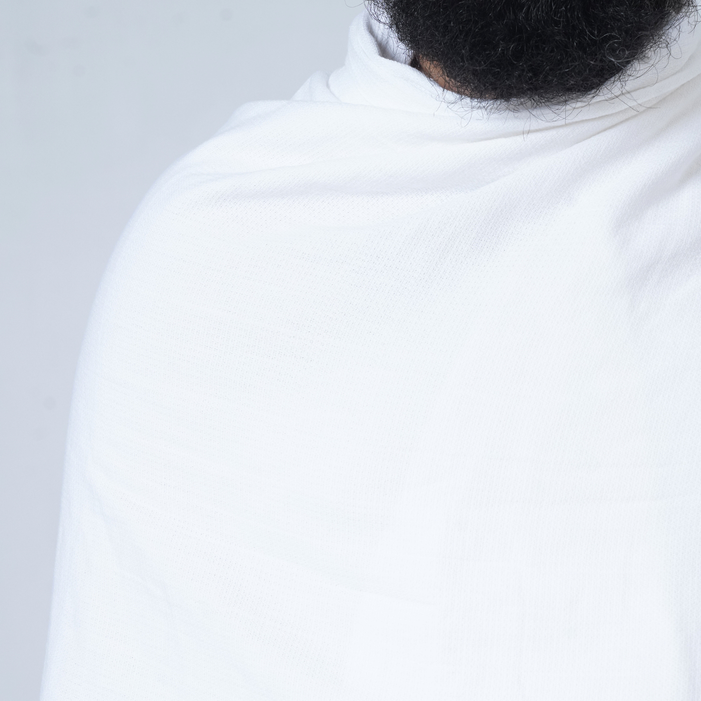 Rukn Premium — Fine Weave 100% Cotton Ihram Set for Men (2 Piece)