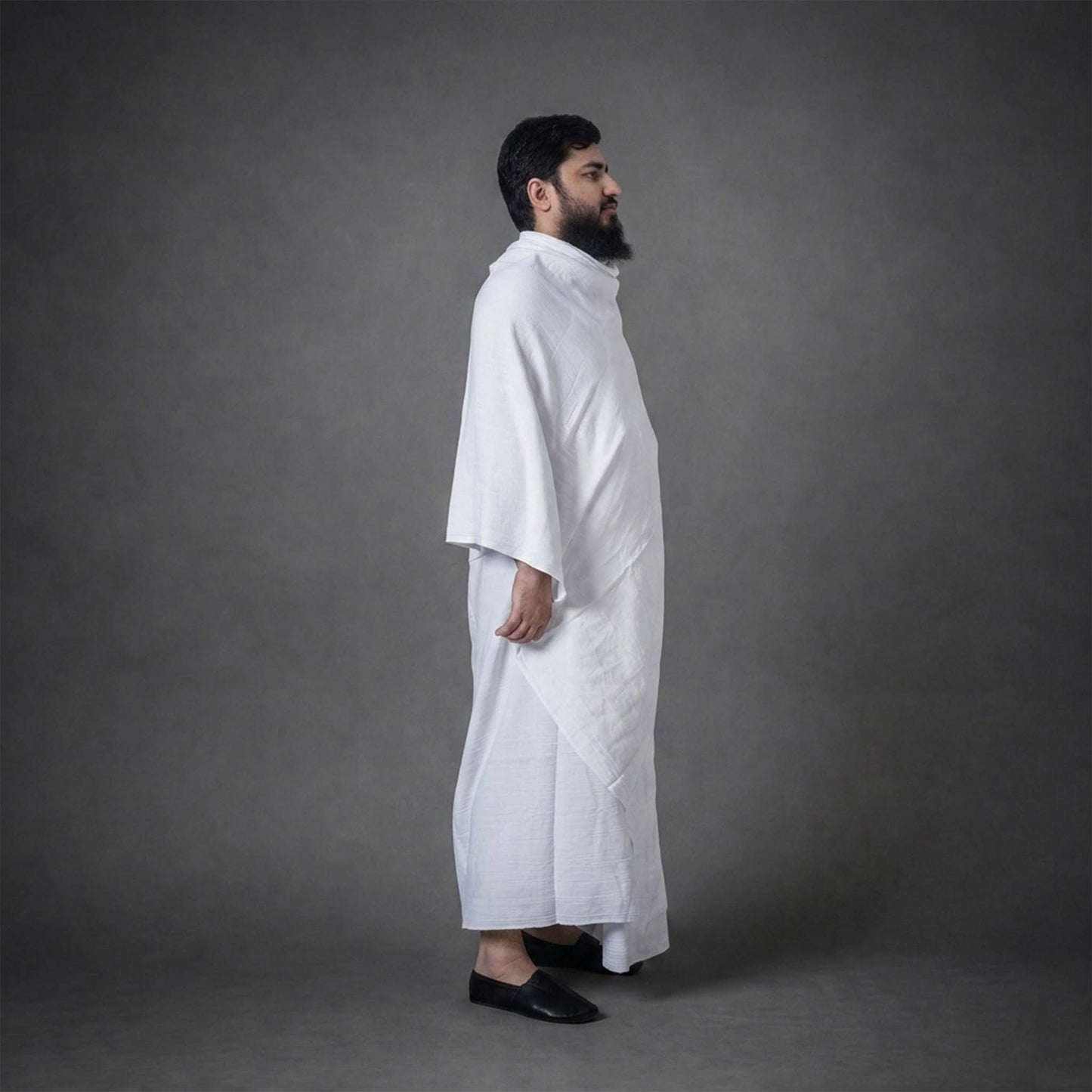 Rukn Supreme — Ultra-Lightweight Plain Cotton Ihram Set for Men (2 Piece)