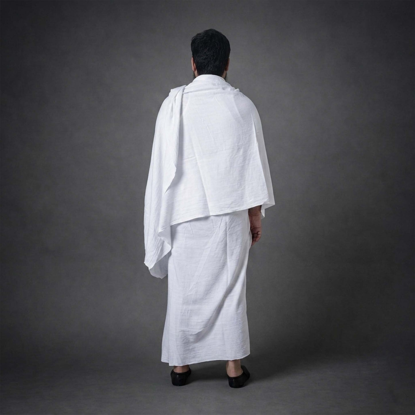 Rukn Supreme — Ultra-Lightweight Plain Cotton Ihram Set for Men (2 Piece)
