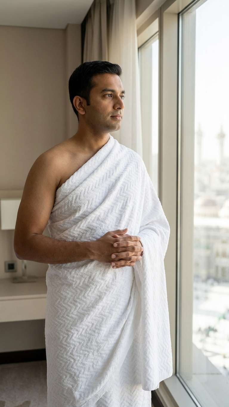 Men's Ihram Set — Fine Cotton (2 Piece)